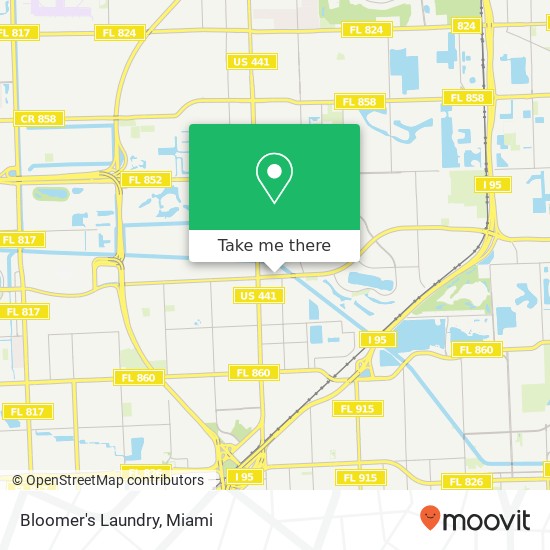 Bloomer's Laundry map