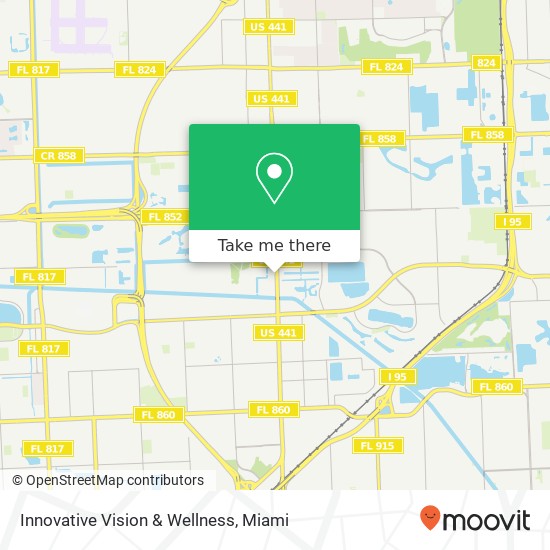 Mapa de Innovative Vision & Wellness