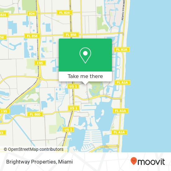 Mapa de Brightway Properties