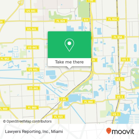 Lawyers Reporting, Inc. map