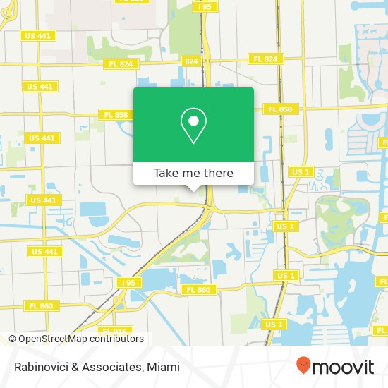 Mapa de Rabinovici & Associates