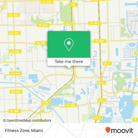 Mapa de Fitness Zone