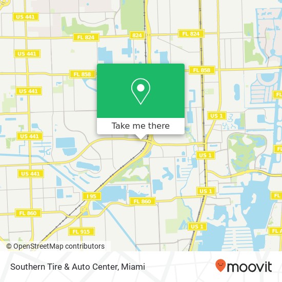 Southern Tire & Auto Center map