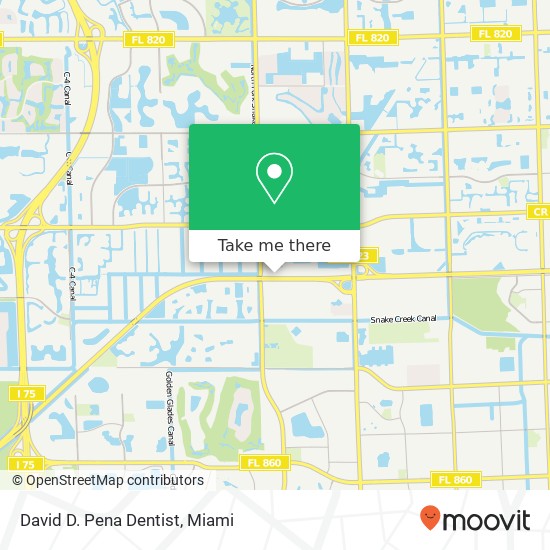 David D. Pena Dentist map