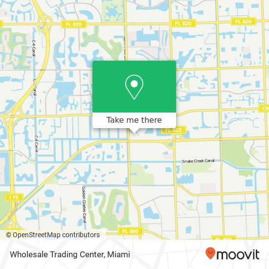 Wholesale Trading Center map