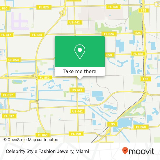 Celebrity Style Fashion Jewelry map