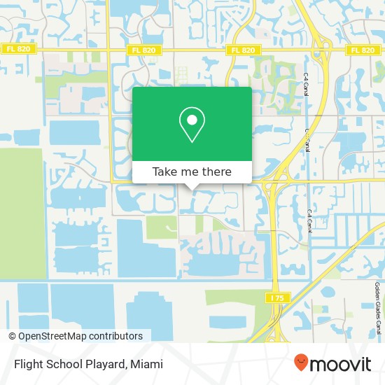 Flight School Playard map