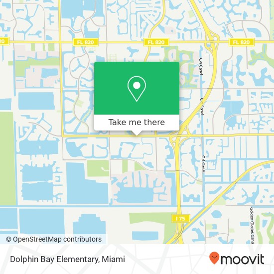 Mapa de Dolphin Bay Elementary