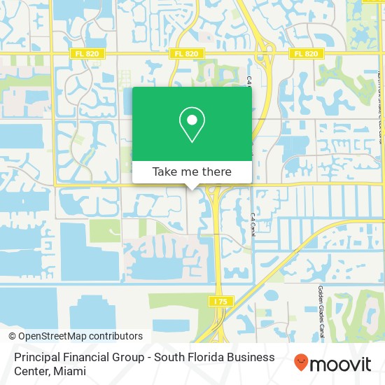 Mapa de Principal Financial Group - South Florida Business Center