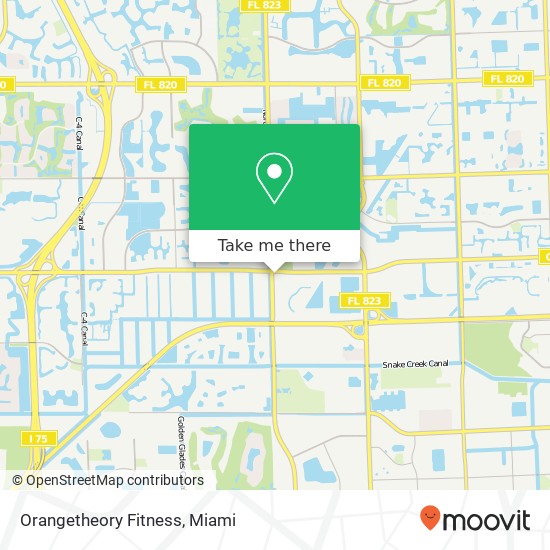 Orangetheory Fitness map