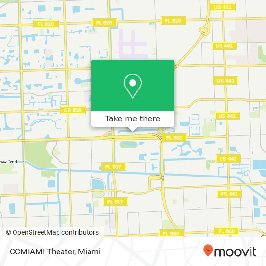 Mapa de CCMIAMI Theater