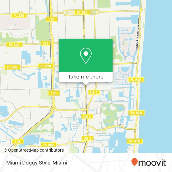 Mapa de Miami Doggy Style