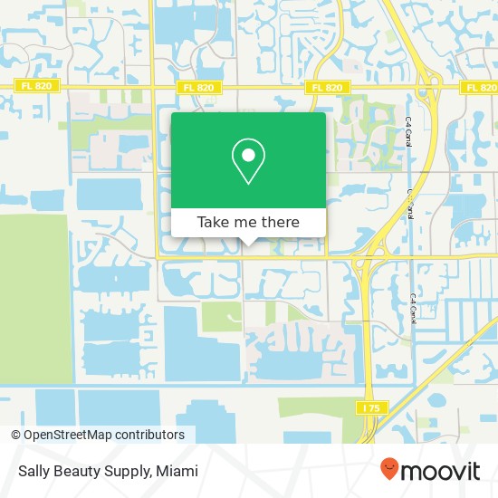 Sally Beauty Supply map