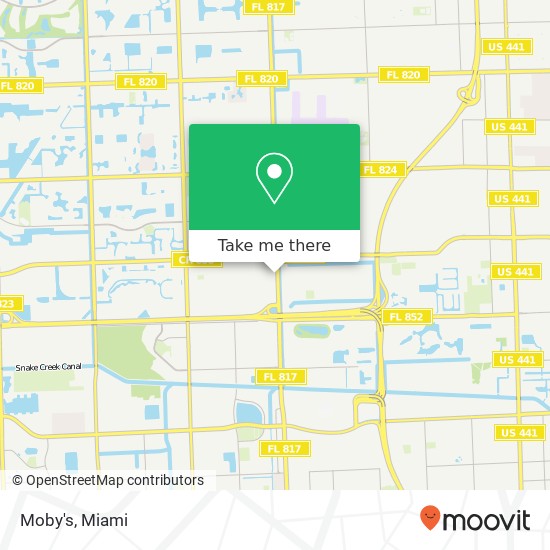 Mapa de Moby's