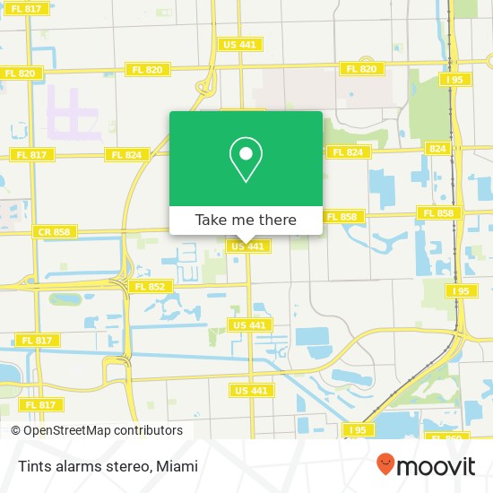 Mapa de Tints alarms stereo