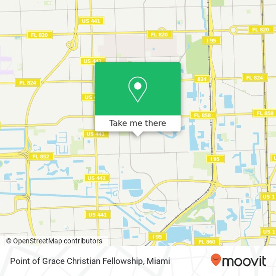 Point of Grace Christian Fellowship map