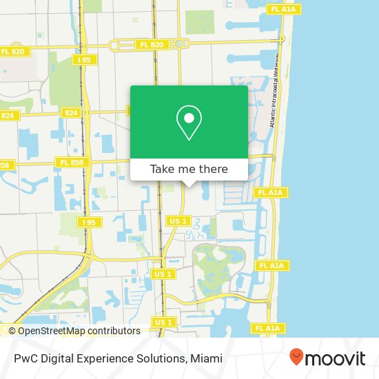 Mapa de PwC Digital Experience Solutions