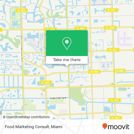 Food Marketing Consult map