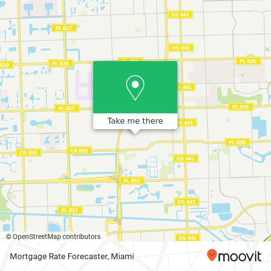 Mapa de Mortgage Rate Forecaster