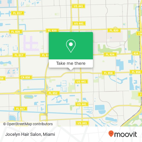 Jocelyn Hair Salon map