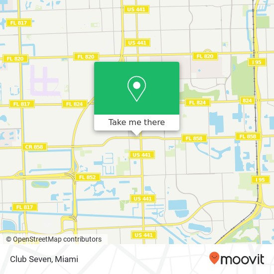 Club Seven map