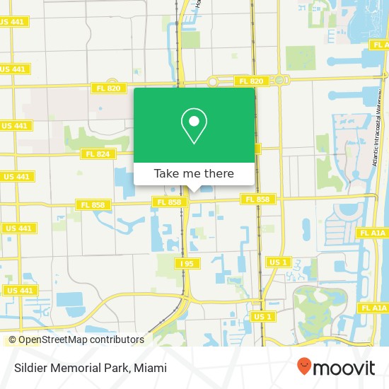 Mapa de Sildier Memorial Park