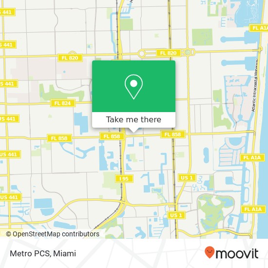 Metro PCS map