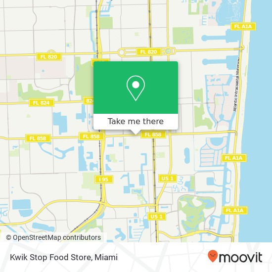 Kwik Stop Food Store map