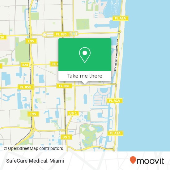 SafeCare Medical map