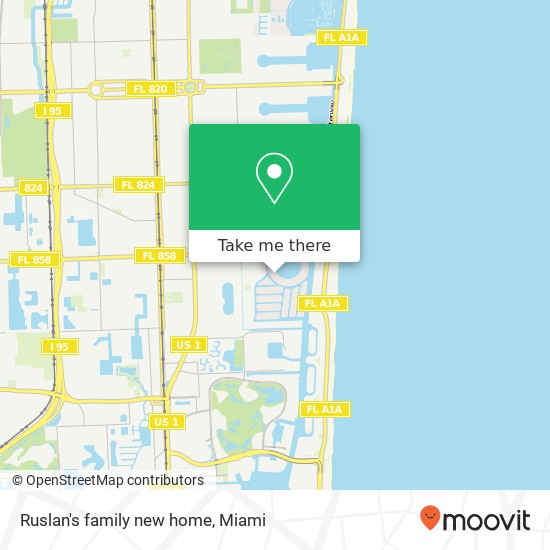 Mapa de Ruslan's family new home