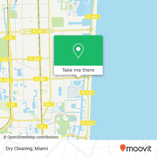 Dry Cleaning map