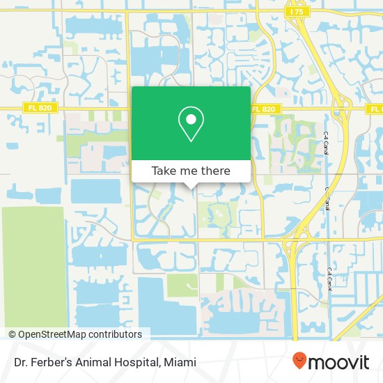 Dr. Ferber's Animal Hospital map