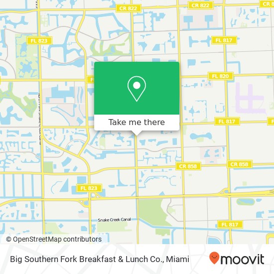 Big Southern Fork Breakfast & Lunch Co. map
