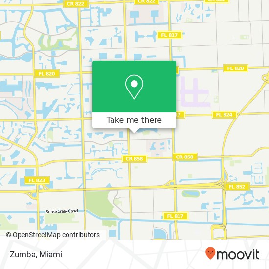 Zumba map