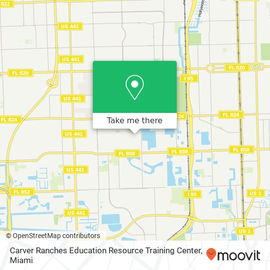 Mapa de Carver Ranches Education Resource Training Center