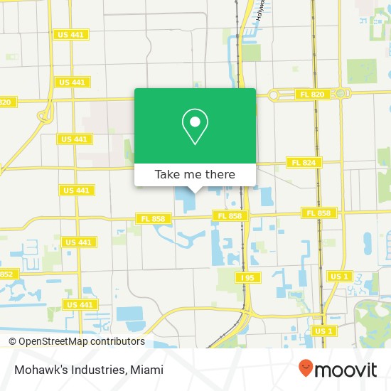 Mohawk's Industries map