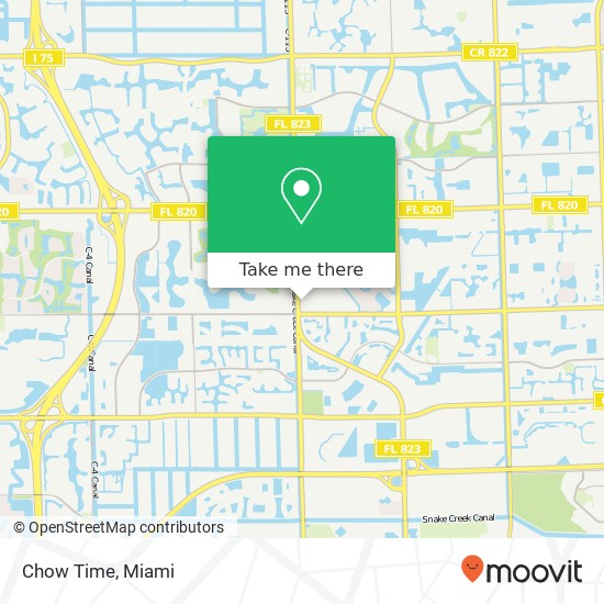 Chow Time map