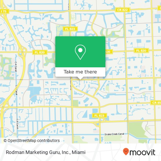 Mapa de Rodman Marketing Guru, Inc.