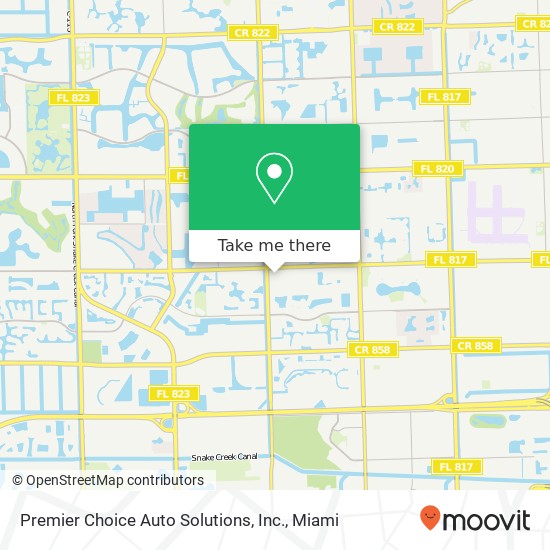 Premier Choice Auto Solutions, Inc. map