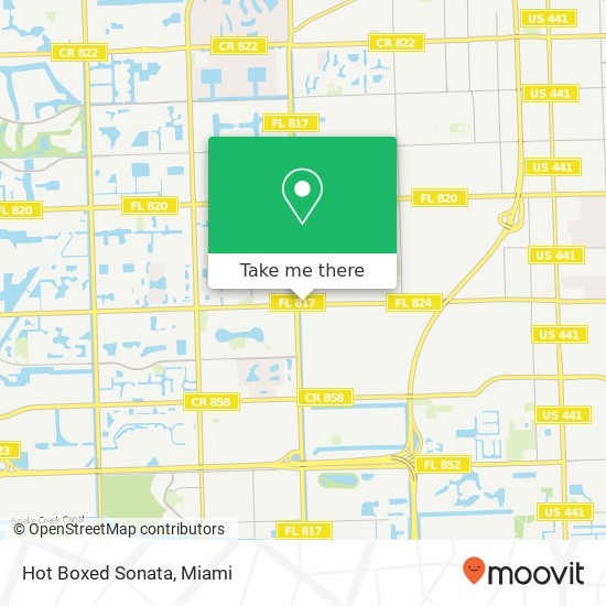 Hot Boxed Sonata map