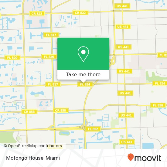 Mofongo House map