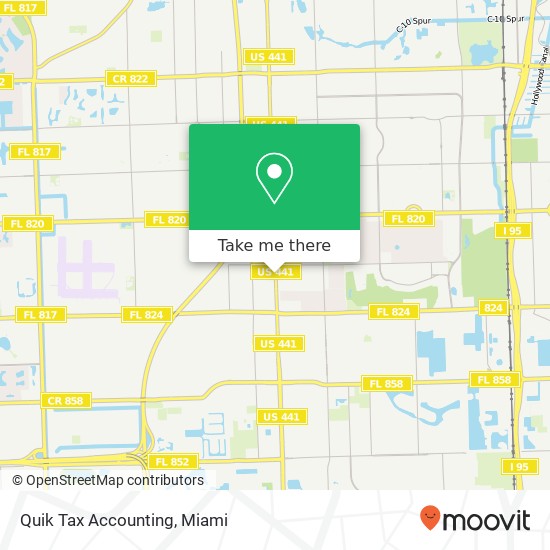 Quik Tax Accounting map