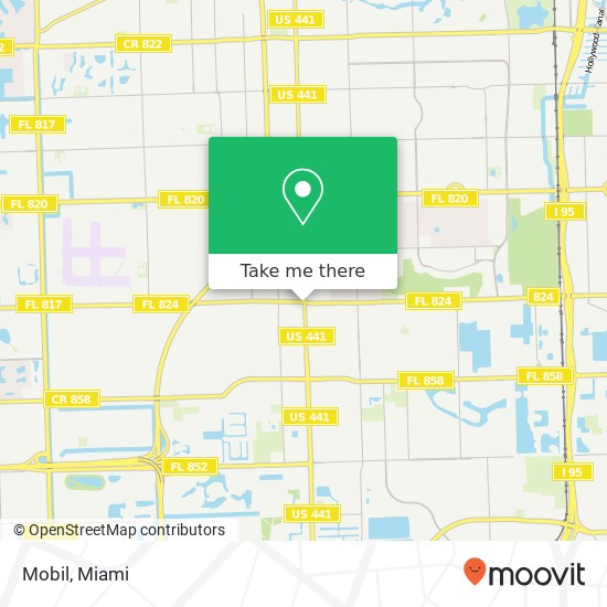 Mobil map