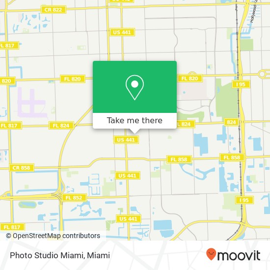 Mapa de Photo Studio Miami