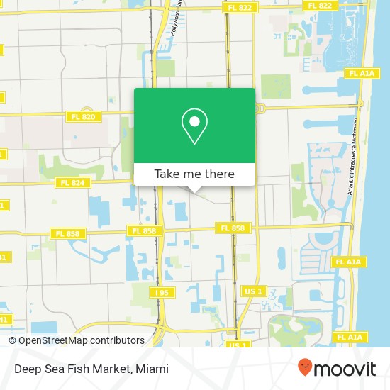 Mapa de Deep Sea Fish Market