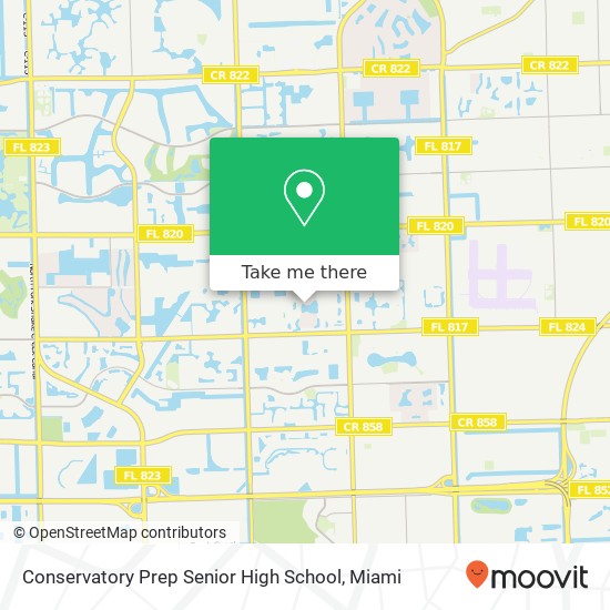 Conservatory Prep Senior High School map