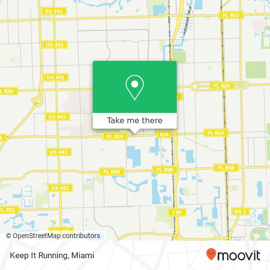 Keep It Running map