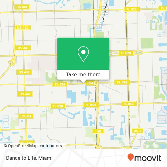 Dance to Life map