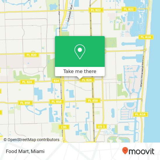 Food Mart map