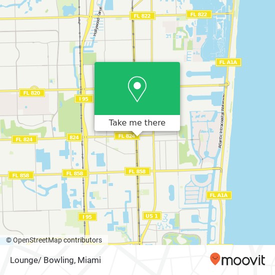 Mapa de Lounge/ Bowling